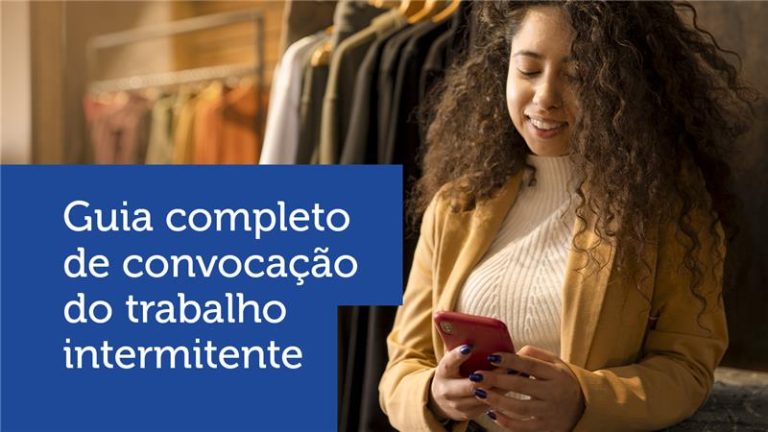 Guia de convocação do trabalho intermitente